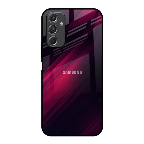 Razor Black Samsung Galaxy F34 5G Glass Back Cover Online