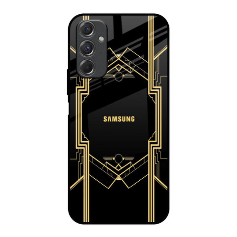 Sacred Logo Samsung Galaxy F34 5G Glass Back Cover Online
