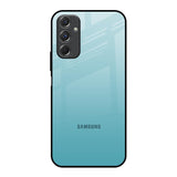 Arctic Blue Samsung Galaxy F34 5G Glass Back Cover Online