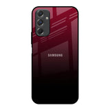 Wine Red Samsung Galaxy F34 5G Glass Back Cover Online