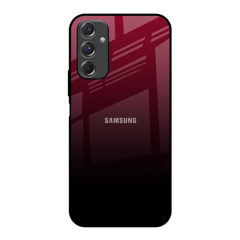 Wine Red Samsung Galaxy F34 5G Glass Back Cover Online