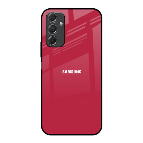 Solo Maroon Samsung Galaxy F34 5G Glass Back Cover Online