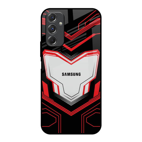 Quantum Suit Samsung Galaxy F34 5G Glass Back Cover Online