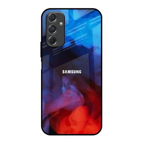 Dim Smoke Samsung Galaxy F34 5G Glass Back Cover Online