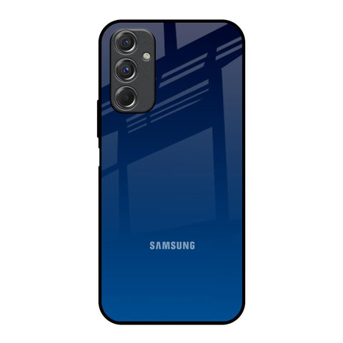 Very Blue Samsung Galaxy F34 5G Glass Back Cover Online