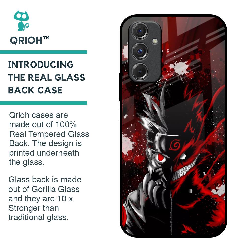 Dark Character Glass Case for Samsung Galaxy F34 5G