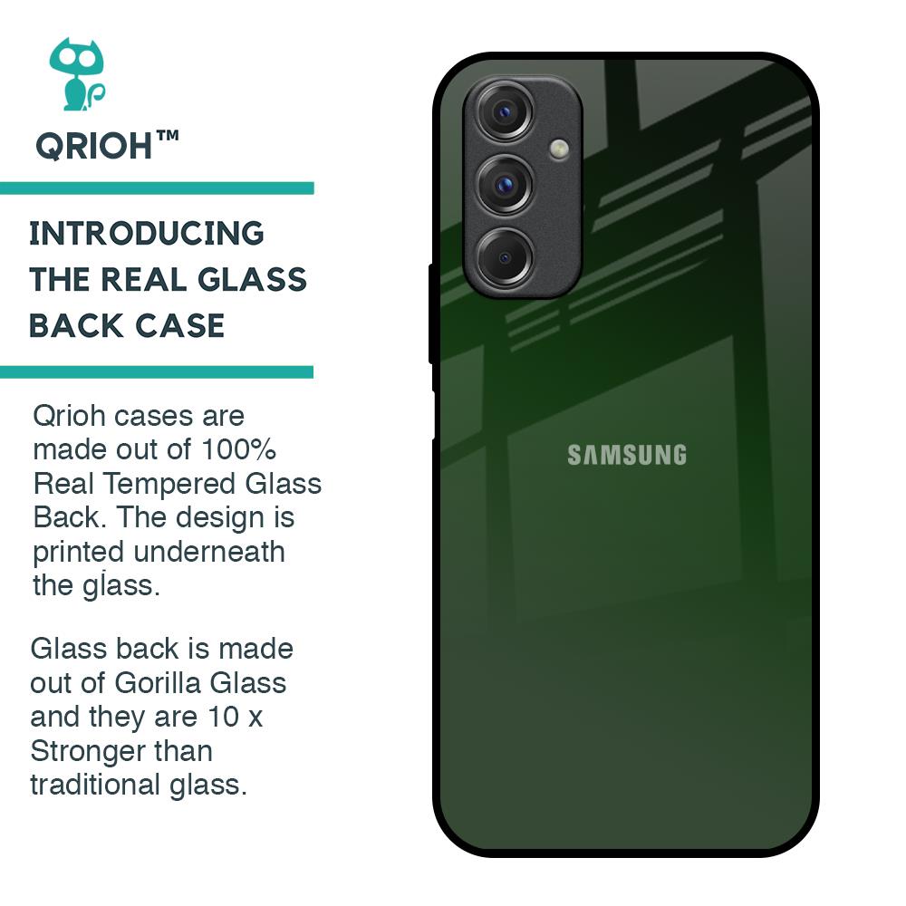 Deep Forest Glass Case for Samsung Galaxy F34 5G