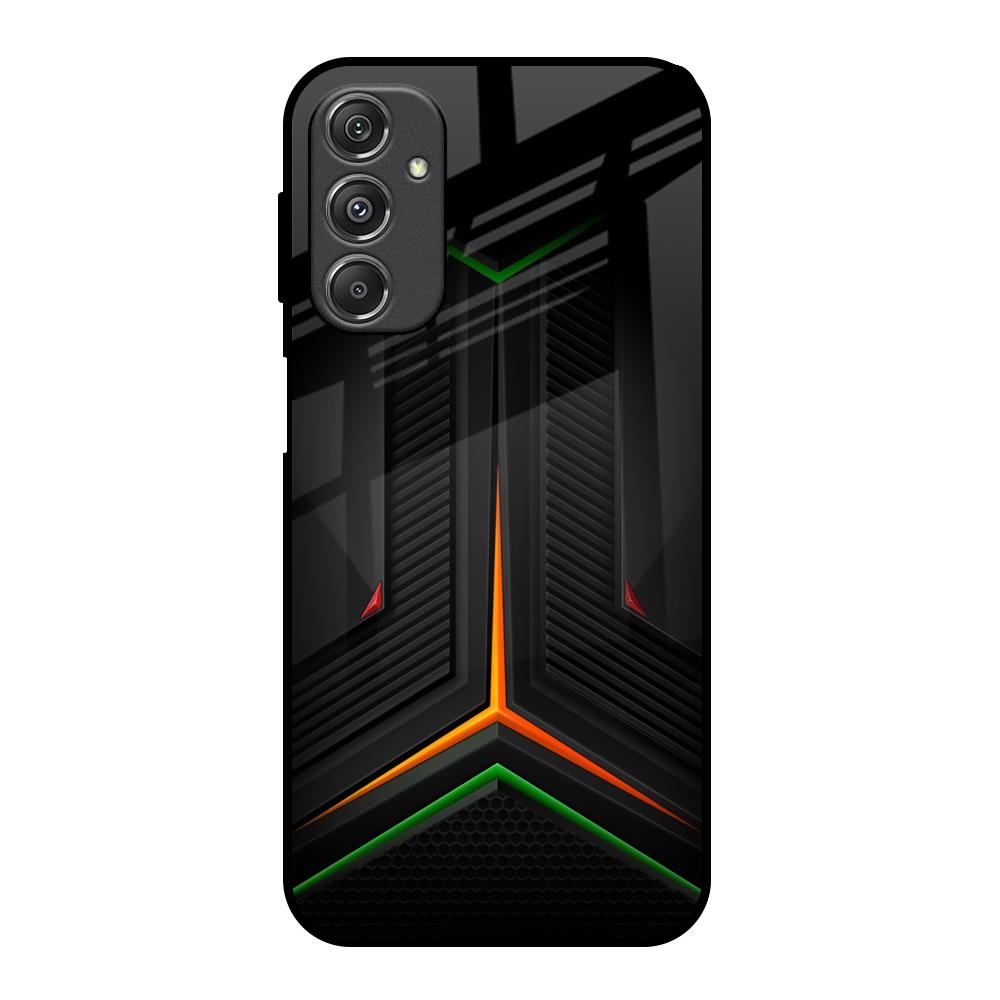 Modern Ultra Chevron Samsung Galaxy M34 5G Glass Back Cover Online