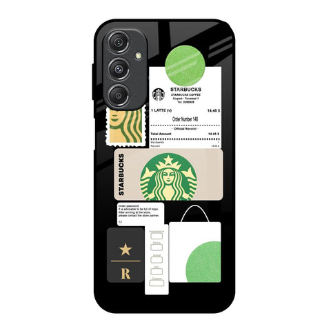 Coffee Latte Samsung Galaxy M34 5G Glass Back Cover Online
