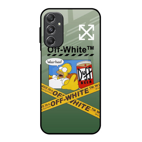Duff Beer Samsung Galaxy M34 5G Glass Back Cover Online