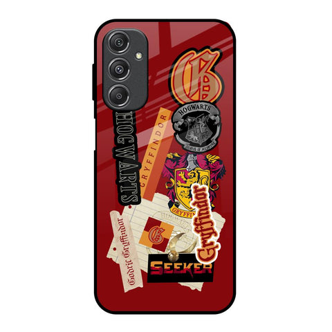 Gryffindor Samsung Galaxy M34 5G Glass Back Cover Online