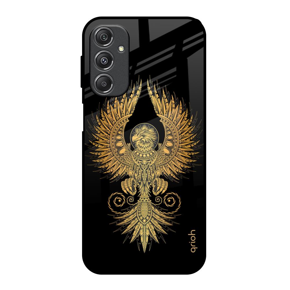Mythical Phoenix Art Samsung Galaxy M34 5G Glass Back Cover Online
