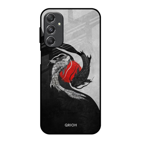 Japanese Art Samsung Galaxy M34 5G Glass Back Cover Online