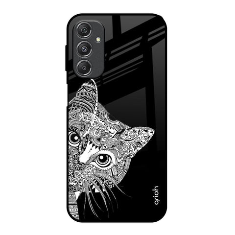 Kitten Mandala Samsung Galaxy M34 5G Glass Back Cover Online