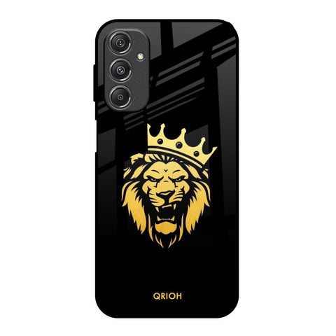 Lion The King Samsung Galaxy M34 5G Glass Back Cover Online