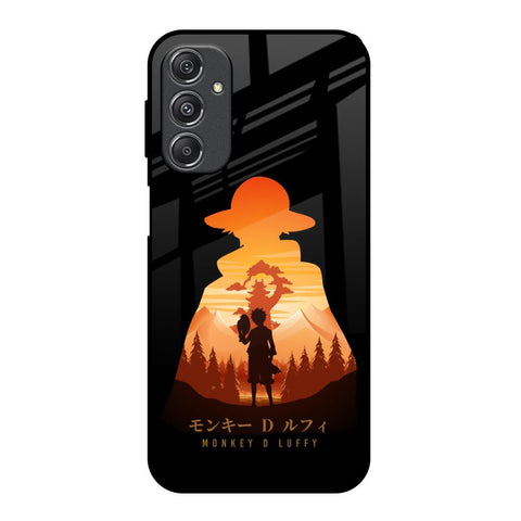 Luffy One Piece Samsung Galaxy M34 5G Glass Back Cover Online