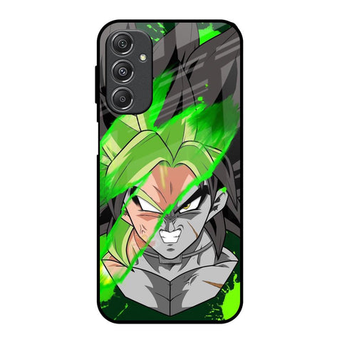 Anime Green Splash Samsung Galaxy M34 5G Glass Back Cover Online