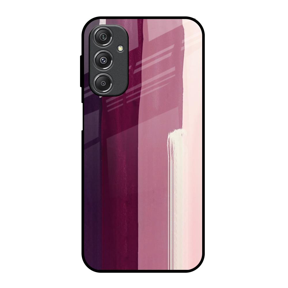 Brush Stroke Art Samsung Galaxy M34 5G Glass Back Cover Online