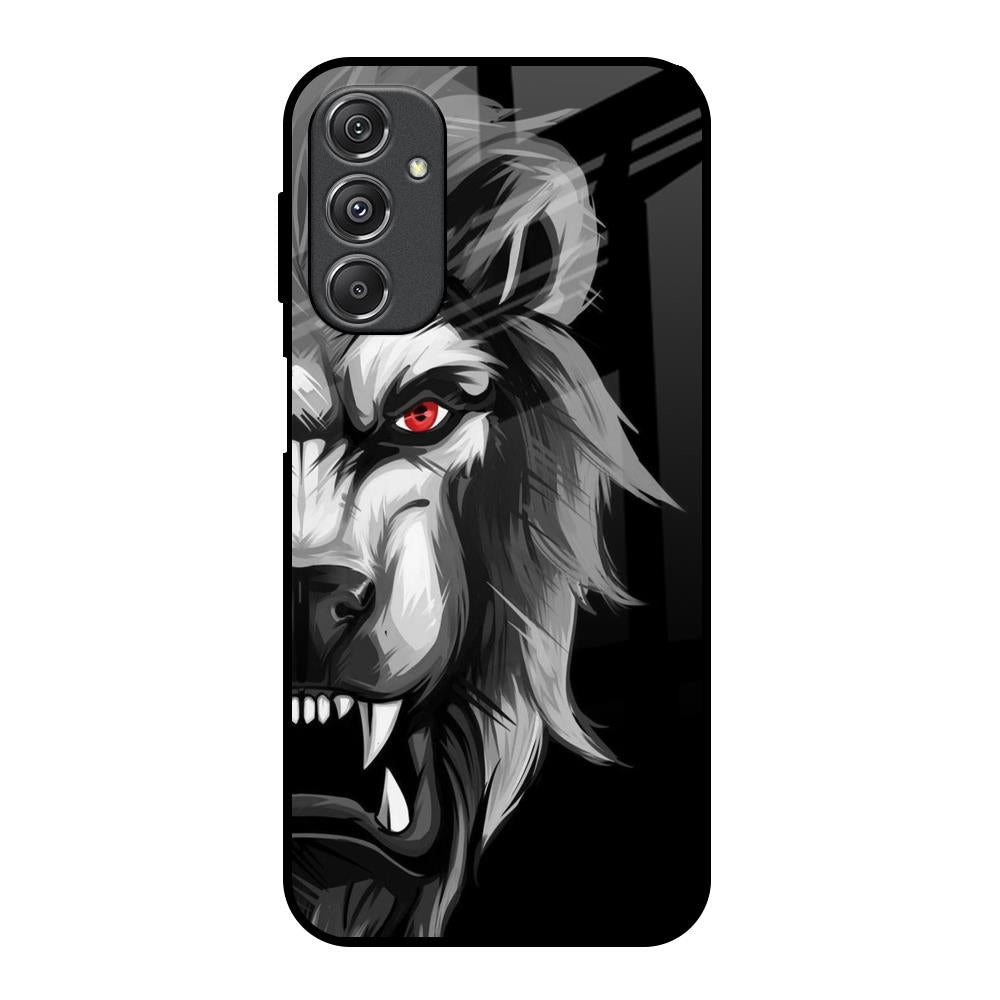 Wild Lion Samsung Galaxy M34 5G Glass Back Cover Online