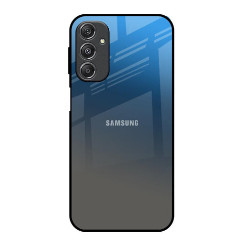 Blue Grey Ombre Samsung Galaxy M34 5G Glass Back Cover Online