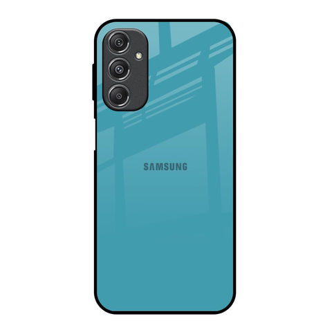 Oceanic Turquiose Samsung Galaxy M34 5G Glass Back Cover Online