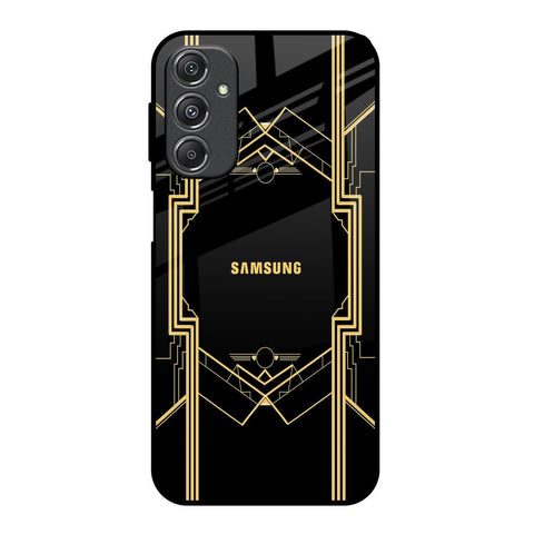 Sacred Logo Samsung Galaxy M34 5G Glass Back Cover Online