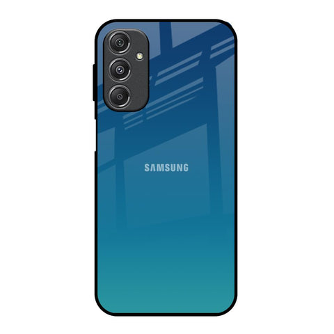 Celestial Blue Samsung Galaxy M34 5G Glass Back Cover Online