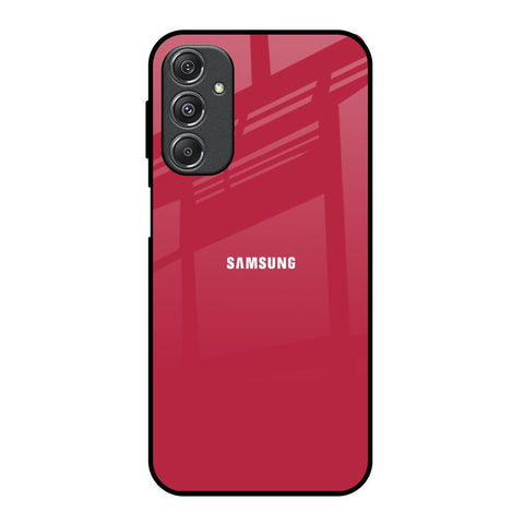 Solo Maroon Samsung Galaxy M34 5G Glass Back Cover Online