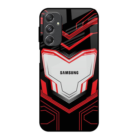 Quantum Suit Samsung Galaxy M34 5G Glass Back Cover Online