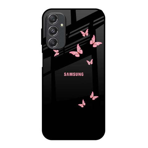 Fly Butterfly Samsung Galaxy M34 5G Glass Back Cover Online