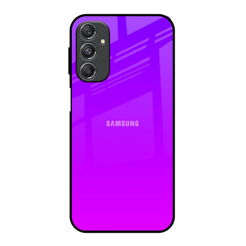 Purple Pink Samsung Galaxy M34 5G Glass Back Cover Online