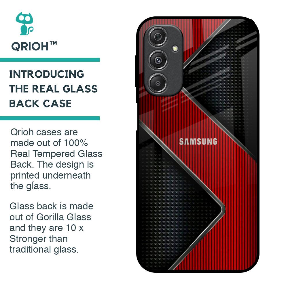 Art Of Strategic Glass Case For Samsung Galaxy M34 5G