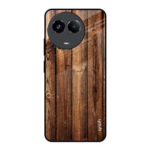 Timber Printed Realme 11 5G Glass Back Cover Online