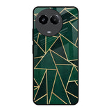 Abstract Green Realme 11 5G Glass Back Cover Online