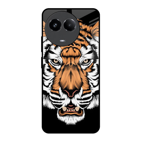 Angry Tiger Realme 11 5G Glass Back Cover Online