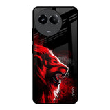 Red Angry Lion Realme 11 5G Glass Back Cover Online