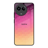 Geometric Pink Diamond Realme 11 5G Glass Back Cover Online