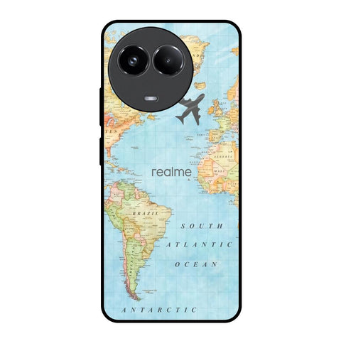 Fly Around The World Realme 11 5G Glass Back Cover Online