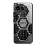 Hexagon Style Realme 11 5G Glass Back Cover Online