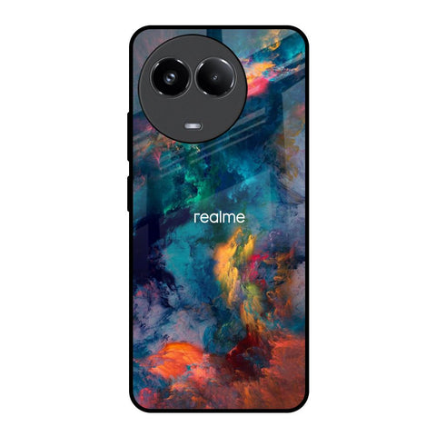 Colored Storm Realme 11 5G Glass Back Cover Online