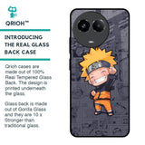 Orange Chubby Glass Case for Realme 11 5G