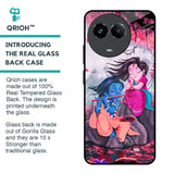Radha Krishna Art Glass Case for Realme 11 5G
