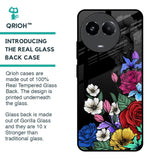 Rose Flower Bunch Art Glass Case for Realme 11 5G