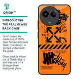 Anti Social Club Glass Case for Realme 11 5G