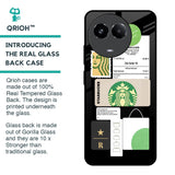 Coffee Latte Glass Case for Realme 11 5G