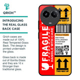 Handle With Care Glass Case for Realme 11 5G