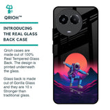 Retro Astronaut Glass Case for Realme 11 5G