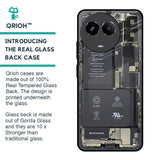 Skeleton Inside Glass Case for Realme 11 5G