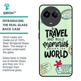 Travel Stamps Glass Case for Realme 11 5G