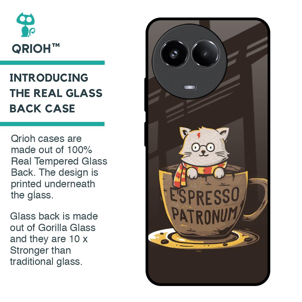 Tea With Kitty Glass Case For Realme 11 5G